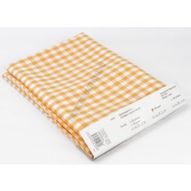 Abrosz 140×220 cm sárga kockás