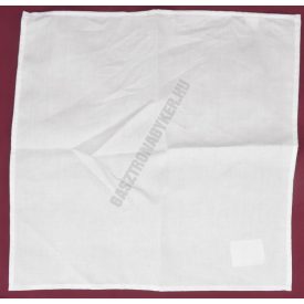 Hangedli 44×44 cm fehér damaszt