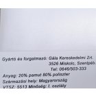 Abrosz 140×140 cm fehér damaszt szennytaszító