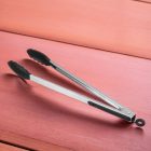 Csipesz, univerzális, szilikonos fejjel, 44,5 cm, rozsdamentes