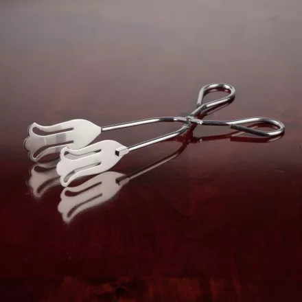 Süteményes csipesz, péksütemény csipesz, 22×8 cm
