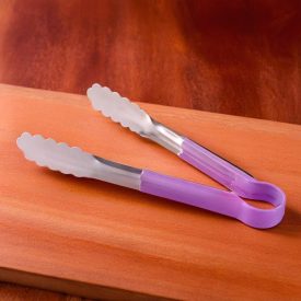 Csipesz, univerzális, 25 cm, lila, (HACCP)