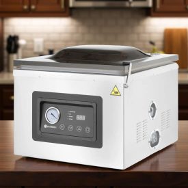   Vákuumfóliázó gép, vákuumkamrás, forr. szélesség: 410 mm, HENDI