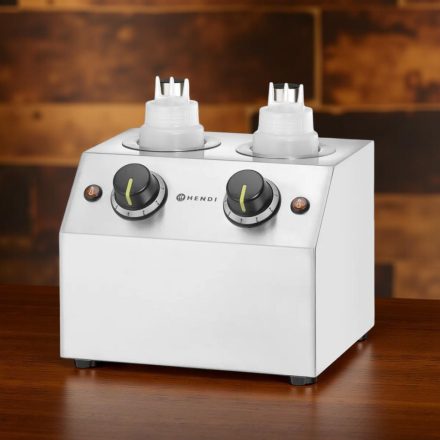 Szószmelegítő, dupla, 1,3 liter, 220-240V/200W, 27×22,3×28,2 cm