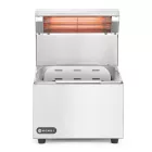 Sült burgonya melegítő, GN 1/2, 220-240V/400W, 35,7×26,7×37,6 cm