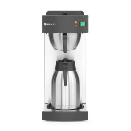 Filteres kávéfőző vákuumkancsóval, 2 l, 230V/1400W, HENDI