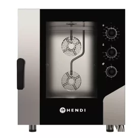   Kombisütő, -pároló, 7×GN 1/1, manuális vezérléssel, 400V/10400W, HENDI