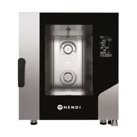   Kombisütő, -pároló, 7×GN 1/1, érintőképernyős vezérléssel, 400V/10400W, HENDI