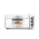 Pizzakemence, pizzasütő, 40 cm-es pizzaformához, 1 kamra, 230V/2000W, HENDI
