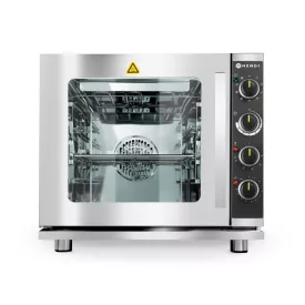   Kombisütő, -pároló 4×GN 2/3 manuális vezérlés, grillfunkcióval, 230V/3000W, HENDI