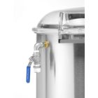 Burgonyakoptató, burgonyahámozó, 18 kg/ciklus, 240-360 kg/óra, 230V/1100W