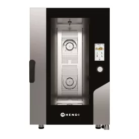   Kombisütő, -pároló, 11×GN 1/1, TFT digitális érintőképernyős, 400V/15400W, HENDI