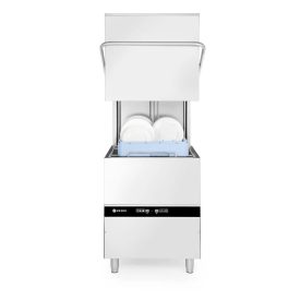   Mosogatógép átadó rendszerű, elektronikus vezérlés, 50x50 rekesz, 400V/7,5 kW, HENDI