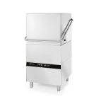 Mosogatógép átadó rendszerű, elektronikus vezérlés, 50x50 rekesz, 400V/7,5 kW, HENDI