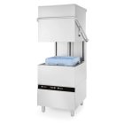 Mosogatógép átadó rendszerű, elektronikus vezérlés, 50x50 rekesz, 400V/7,5 kW, HENDI