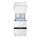 Mosogatógép átadó rendszerű, elektronikus vezérlés, 50x50 rekesz, 400V/7,5 kW, HENDI