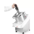 Zöldségszeletelő, zöldségaprító, nagy teherbírású, 230V/750W, HENDI