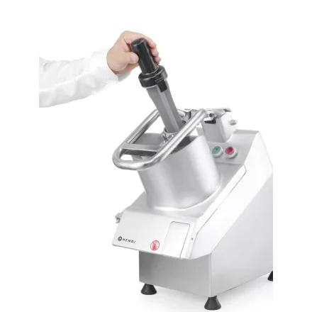 Zöldségszeletelő, zöldségaprító, nagy teherbírású, 230V/750W, HENDI