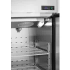 Teleajtós rozsdamentes ipari hűtőszekrény, bruttó 670 liter, GN 2/1 polc, HENDI Arktic