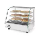 Asztali melegentartó vitrin, led világítással, 120 liter, 230V/1100W