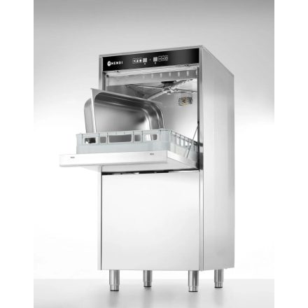 Mosogatógép tálcákhoz és edényekhez, 50×60 - elektronikus vezérlés, 400V/7100W, HENDI