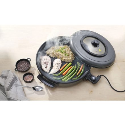 Elektromos serpenyő, 230V/1400W, 40×19 cm