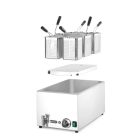 Tésztafőző, 25 liter, rozsdamentes, 230V/3500W, HENDI