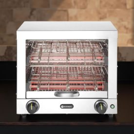   Toast készítő, kenyérpirító, 6 csipeszes, 230V/3000W, 45×39×40 cm