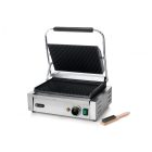 Kontaktgrill bordázott felülettel, 1 fedlap, Pannini, 230V/2200W