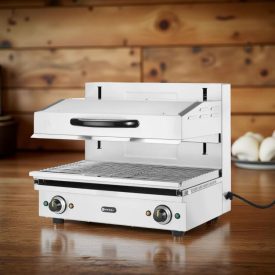   Szalamander 600 liftes, rozsdamentes, 230 V/3600 W, 600×520×530 mm