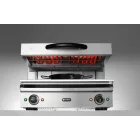 Szalamander 600 liftes, rozsdamentes, 230 V/3600 W, 600×520×530 mm