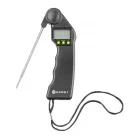 Maghőmérő behajtható szondával, digitális, 50-től +300 °C-ig, 16 cm