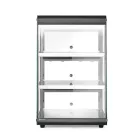 Pultra helyezhető melegentartó vitrin, 220-240V/500W, 47,2×44,7×77,5 cm