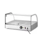 Asztali melegentartó vitrin, egyszintes, 25 liter, 220-240V/800W