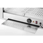 Asztali melegentartó vitrin, egyszintes, 25 liter, 220-240V/800W