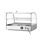 Asztali melegentartó vitrin, kétszintes, 45 liter, 220-240V/800W