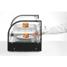 Asztali melegentartó vitrin, kétszintes, 45 liter, 220-240V/800W