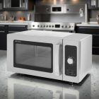 Mikrohullámú sütő, 1000W,  25 l, 230V/1550W, 58,2×47,2×37,4 cm