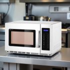 Mikrohullámú sütő, programozható, 34 liter rozsdamentes, 230V/3000W