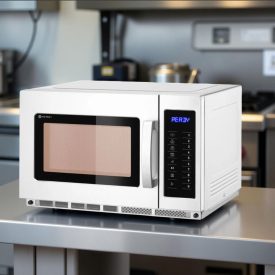   Mikrohullámú sütő, programozható, 34 liter rozsdamentes, 230V/3000W