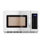 Mikrohullámú sütő, programozható, 34 liter rozsdamentes, 230V/3000W