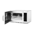 Mikrohullámú sütő, programozható, 34 liter rozsdamentes, 230V/3000W