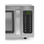 Mikrohullámú sütő, programozható, 23 l, rozsdamentes, 1550W