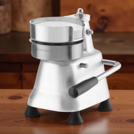 Húspogácsa készítő (hamburger), kézi, átm. 13 cm