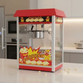 Popcorn gép, 230V/1500W, 57,4×42×77,8 cm
