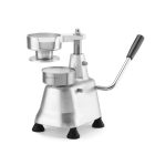 Húspogácsa készítő (hamburger), kézi, átm. 10 cm