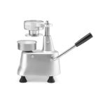 Húspogácsa készítő (hamburger), kézi, átm. 10 cm