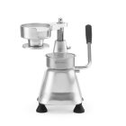 Húspogácsa készítő (hamburger), kézi, átm. 10 cm