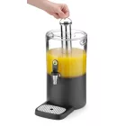 Juice-adagoló, 4 l tartály, fekete, HENDI UNIQ