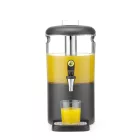 Juice-adagoló, 4 l tartály, fekete, HENDI UNIQ